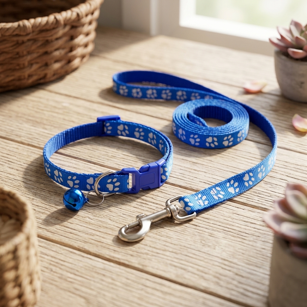 Adjustable Leash with Collar for Puppies
