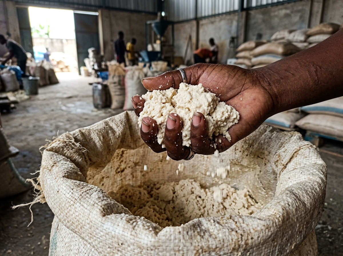 Soyamilk waste | SoyaBean pulp | Awara waste | Eeri for Pig Poultry & Livestock Feed in Nigeria: 50kg
