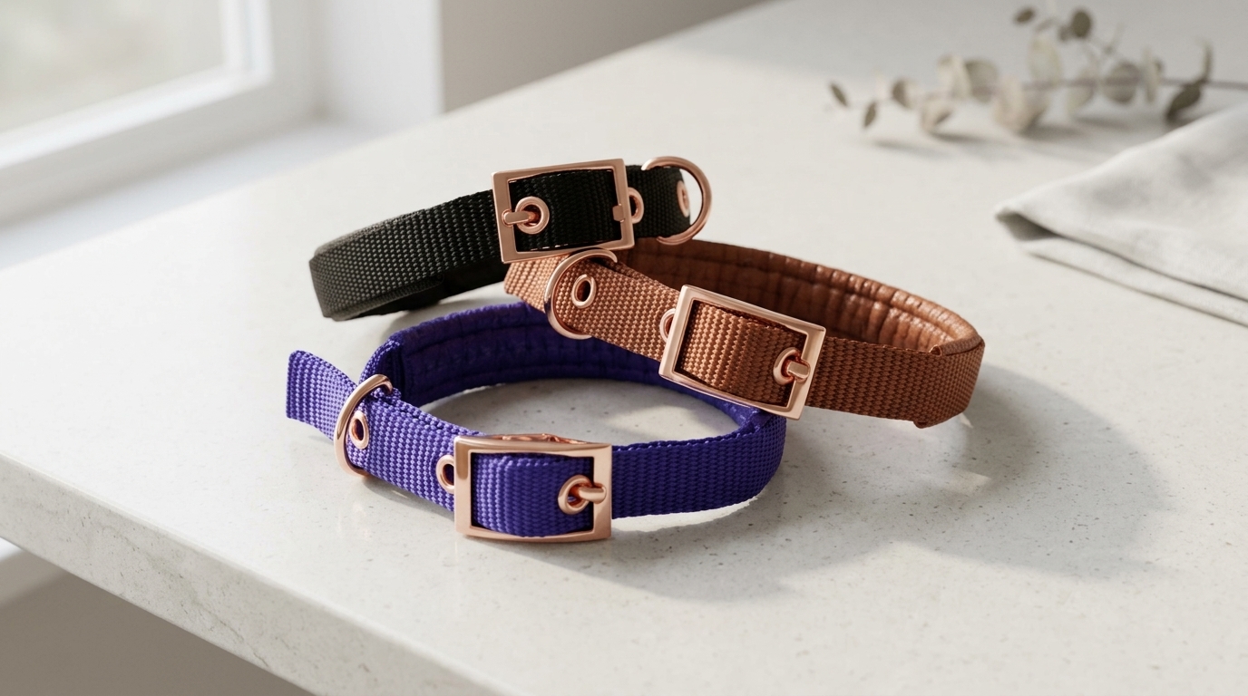 Adjustable Padded Collar for Dogs (Medium Size)