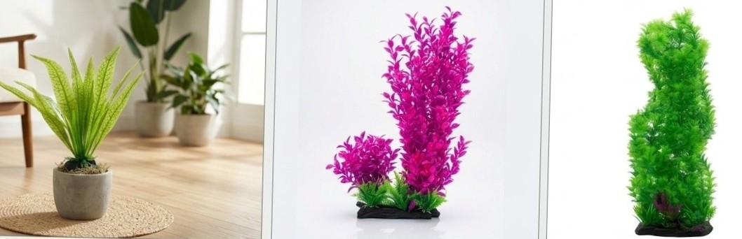 Artificial Seaweed for Aquarium – Decorative Fish Tank Plant (Small Size)
